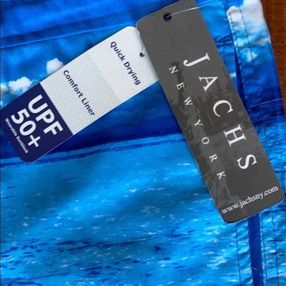 Jachs New York Swim Trunks Ocean Print NWT​ - Picture 5 of 13
